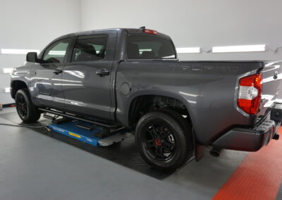 Photo of a New Car Preparation of a 2021 Toyota Tundra