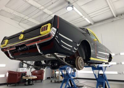 Photo of a Ceramic Coating of a 1965 Ford Mustang