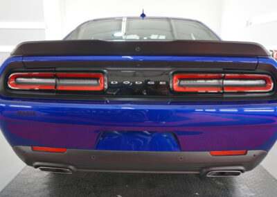 Photo of a New Car Preparation of a 2021 Dodge Challenger