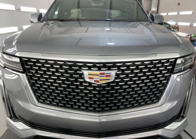 Photo of a New Car Preparation of a 2021 Cadillac Escalade