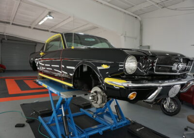 Photo of a Ceramic Coating of a 1965 Ford Mustang