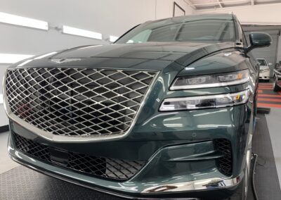 Photo of a New Car Preparation of a 2021 Genesis GV80