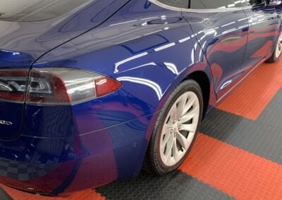 Photo of a Ceramic Coating of a 2018 Tesla Model S