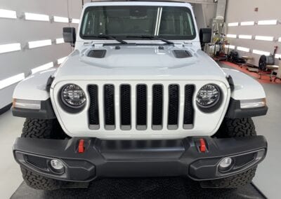 Photo of a New Car Preparation of a 2021 Jeep Wrangler