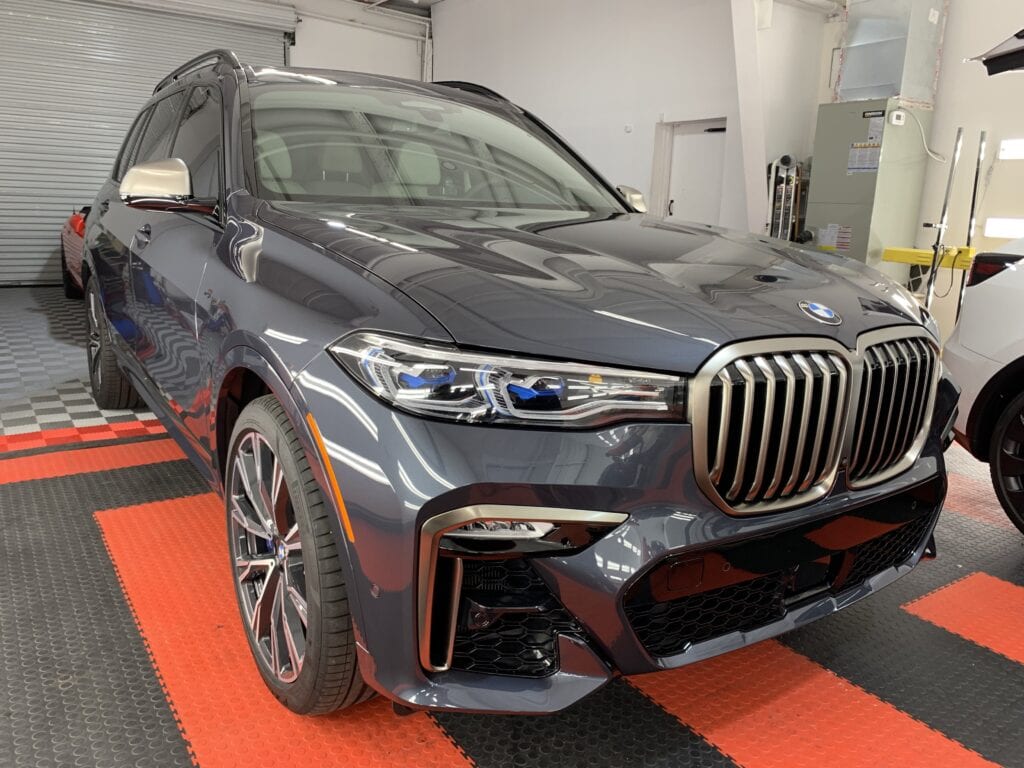 Photo of a New Car Preparation of a 2021 BMW 7-Series