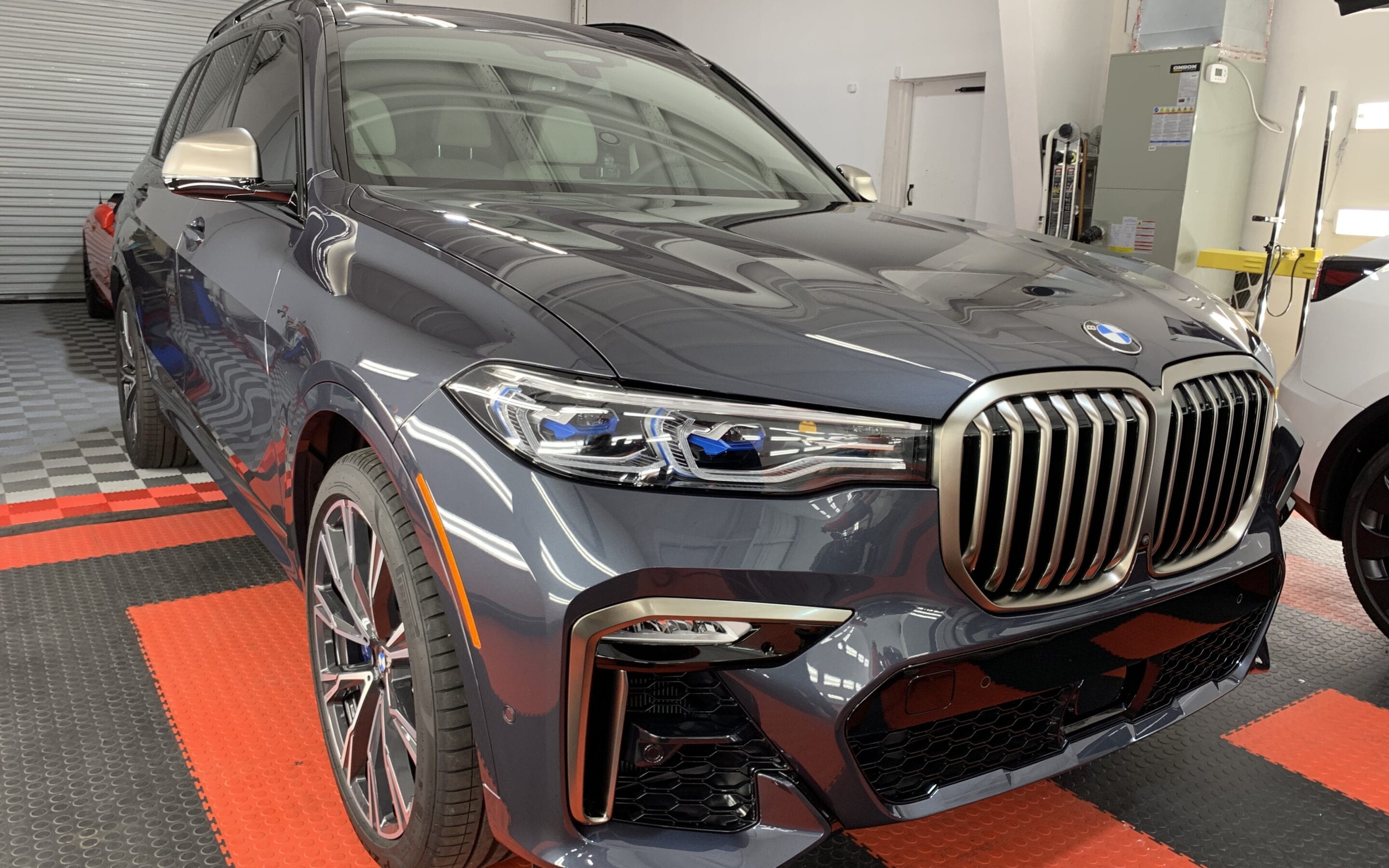 New Car Preparation of a 2021 BMW 7-Series