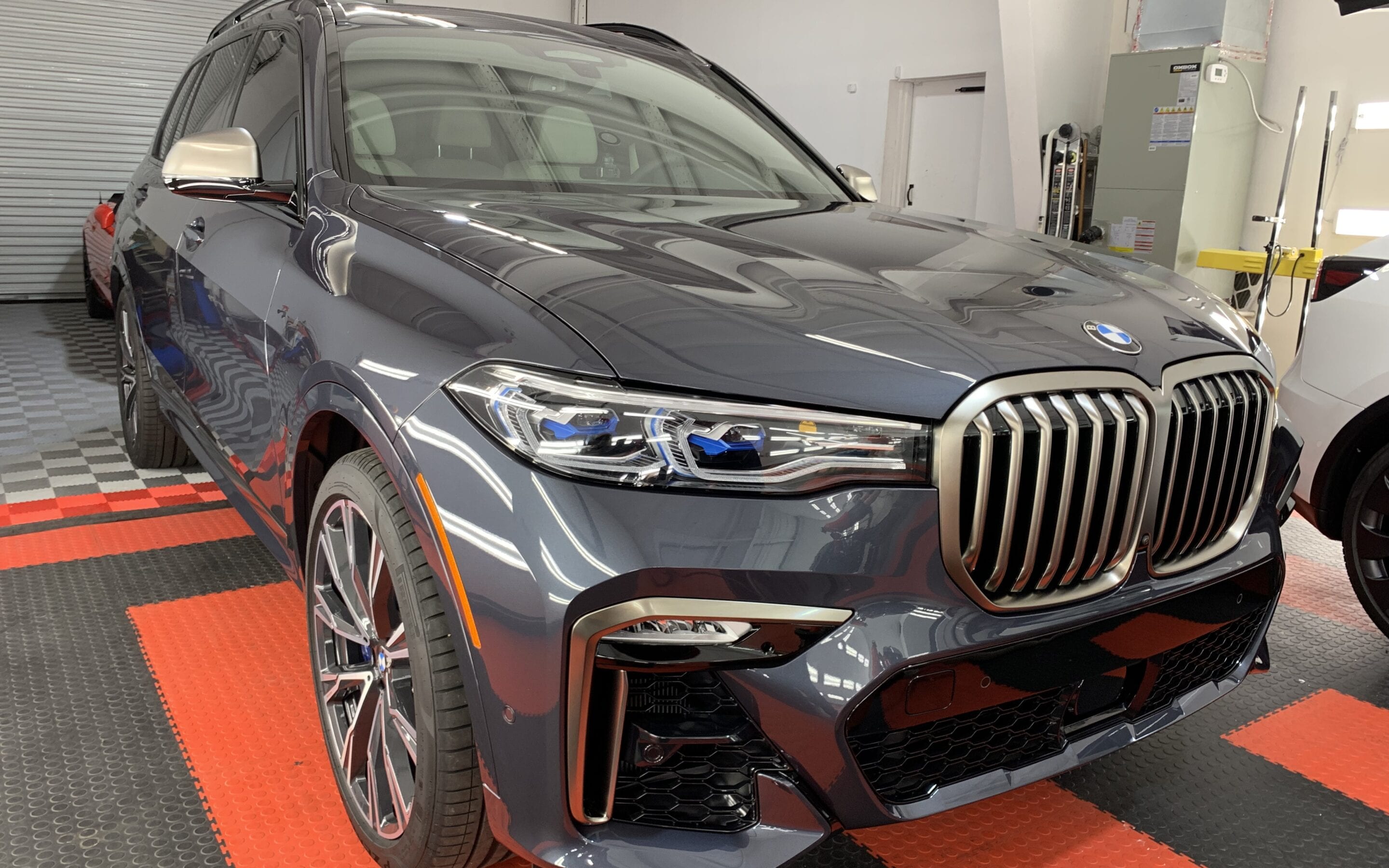 Photo of a New Car Preparation of a 2021 BMW 7-Series