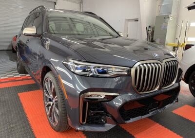 Photo of a New Car Preparation of a 2021 BMW 7-Series