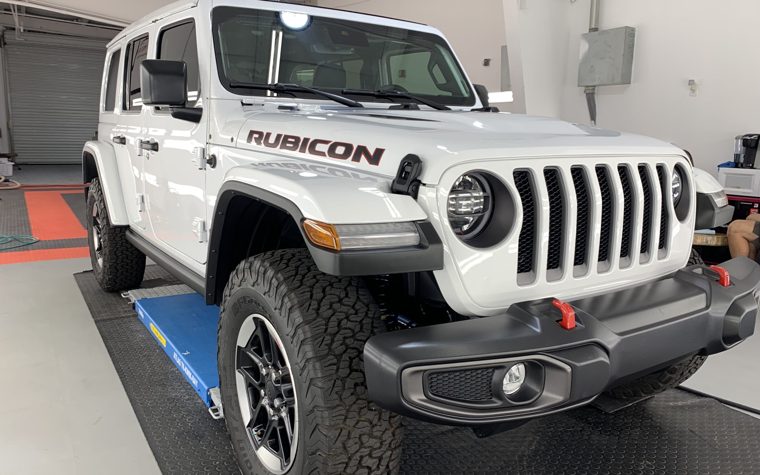 New Car Preparation of a 2021 Jeep Wrangler