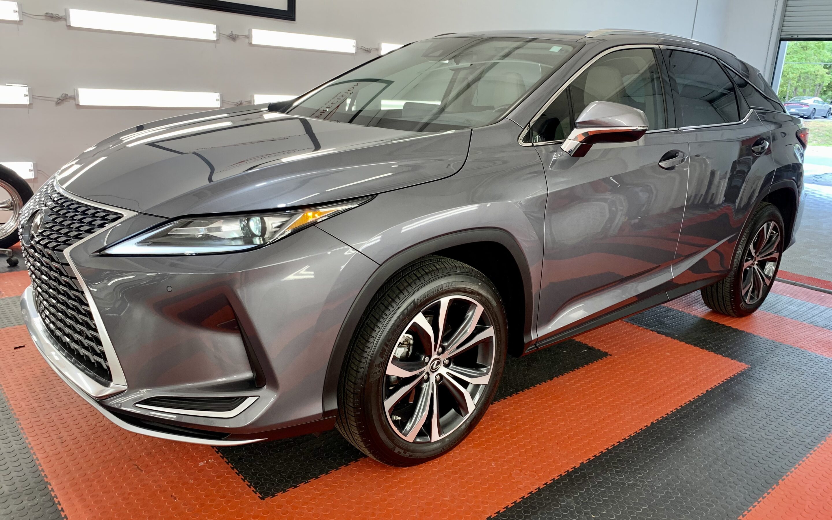 New Car Preparation of a 2021 Lexus RX