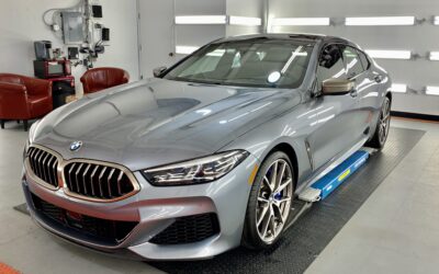 New Car Preparation of a 2021 BMW 8-Series