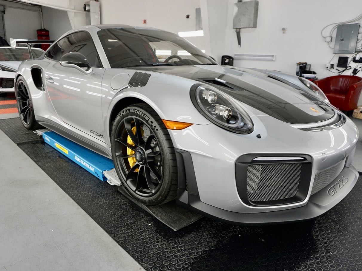 Paint Protection Film (PPF) of a 2019 Porsche 911