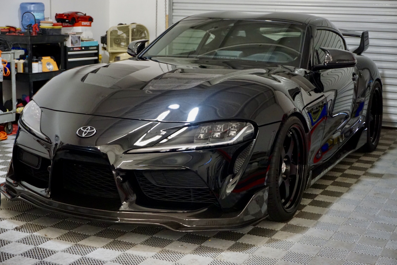 Ceramic Coating of a 2021 Toyota Supra