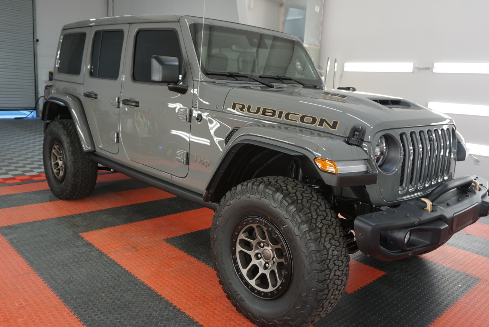 Paint Protection Film (PPF) of a 2021 Jeep Wrangler