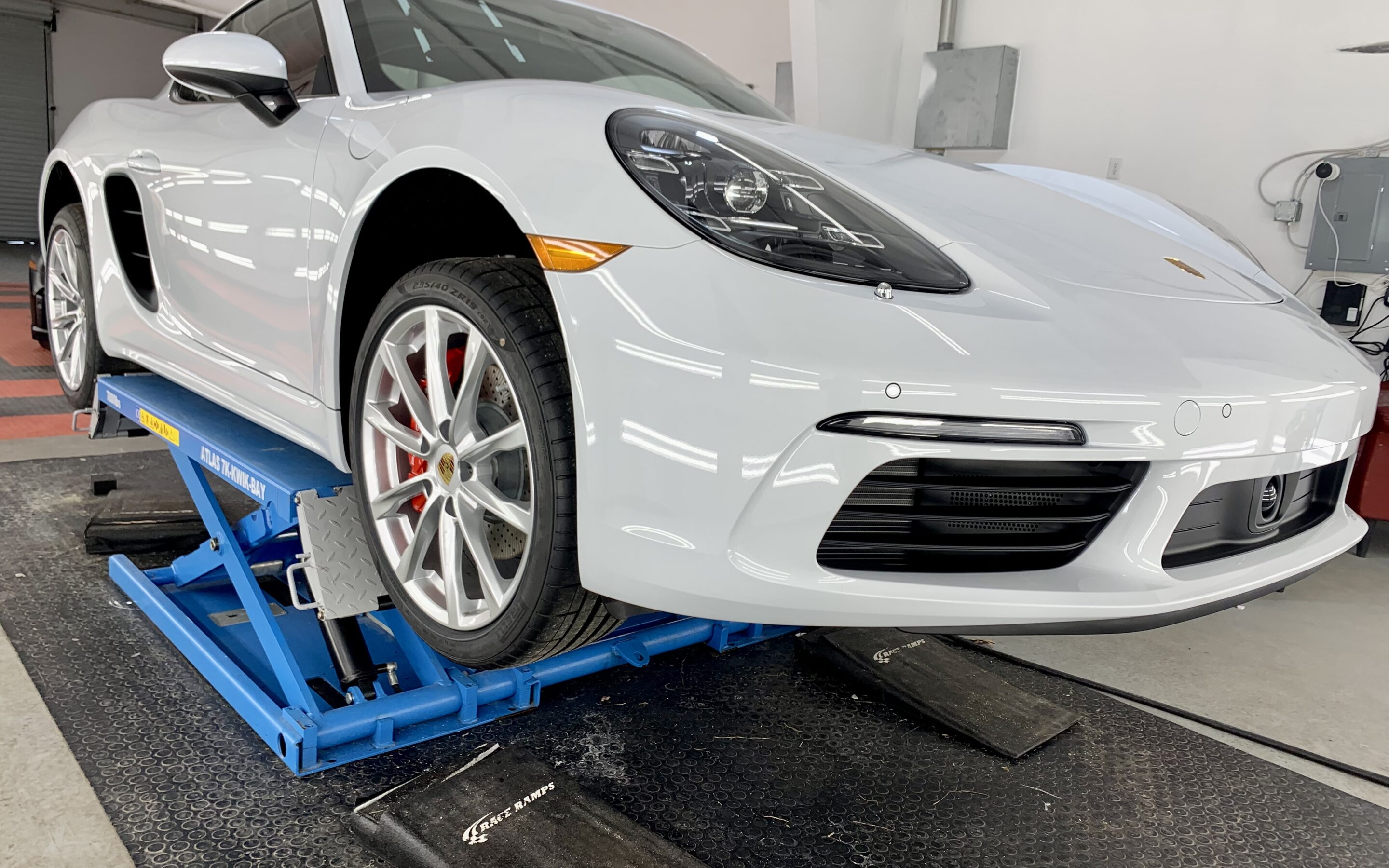 Paint Protection Film (PPF) of a 2021 Porsche 718 Cayman