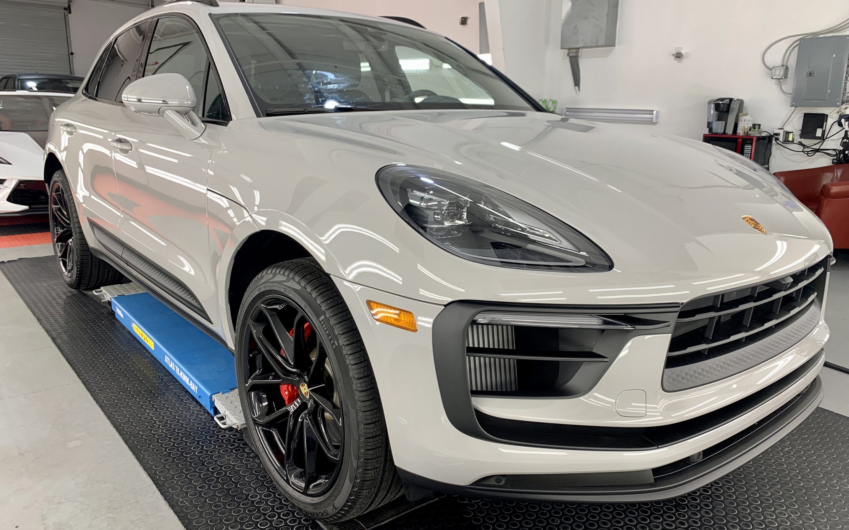 Paint Protection Film (PPF) of a 2022 Porsche Macan