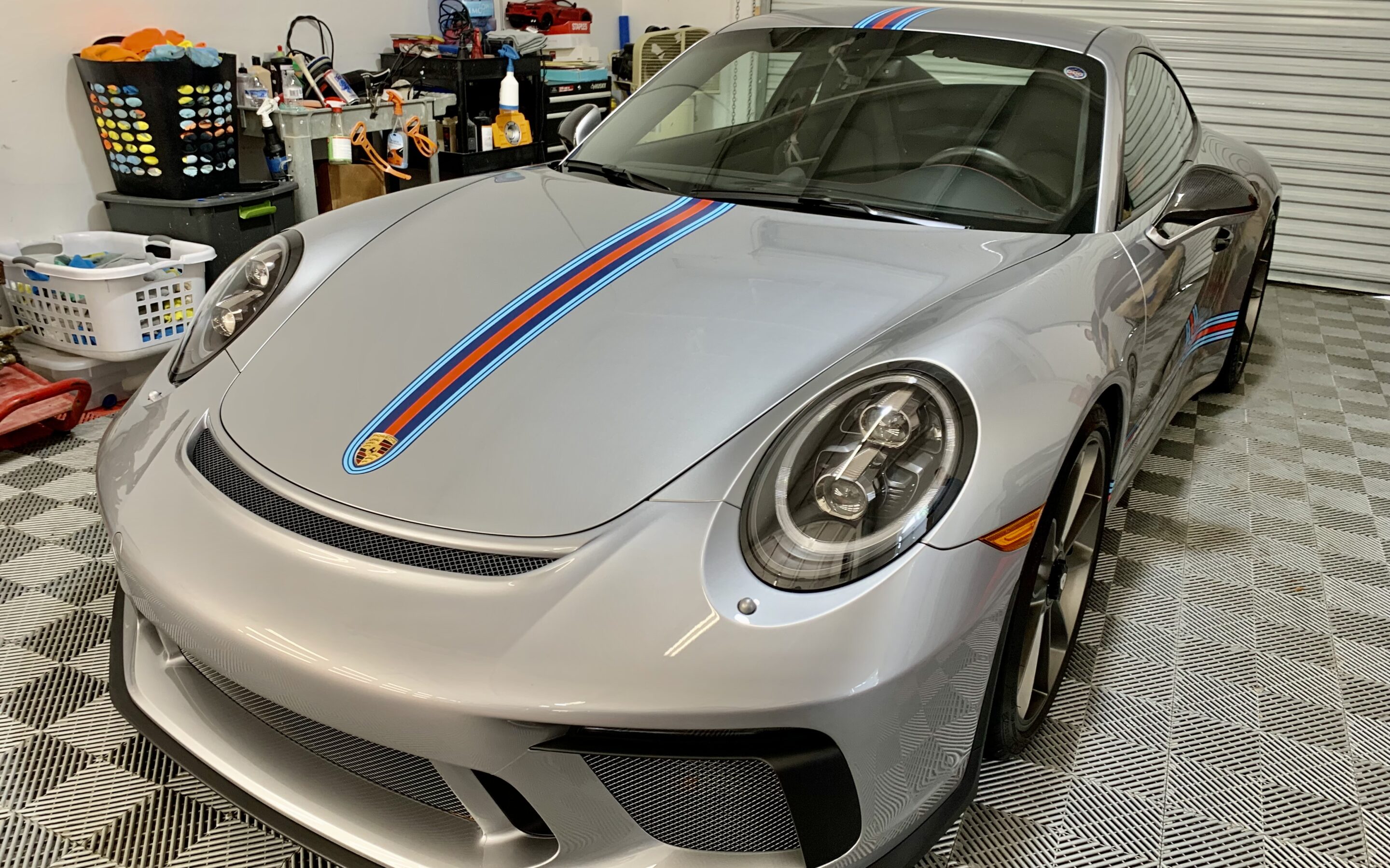 Paint Correction of a 2019 Porsche 911