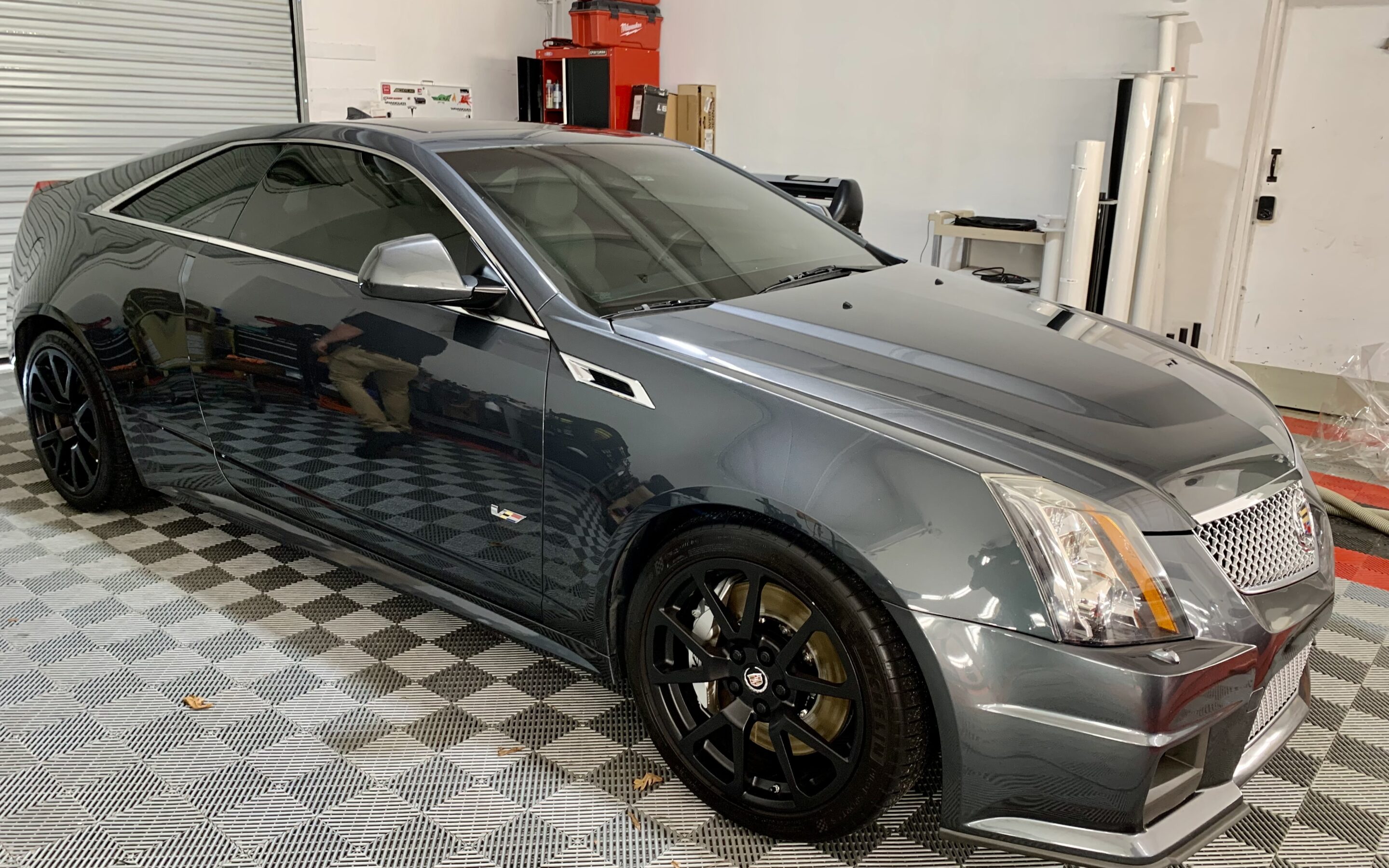 Paint Correction of a 2017 Cadillac CTS CTS-V