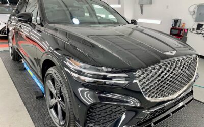 New Car Preparation of a 2022 Genesis G80