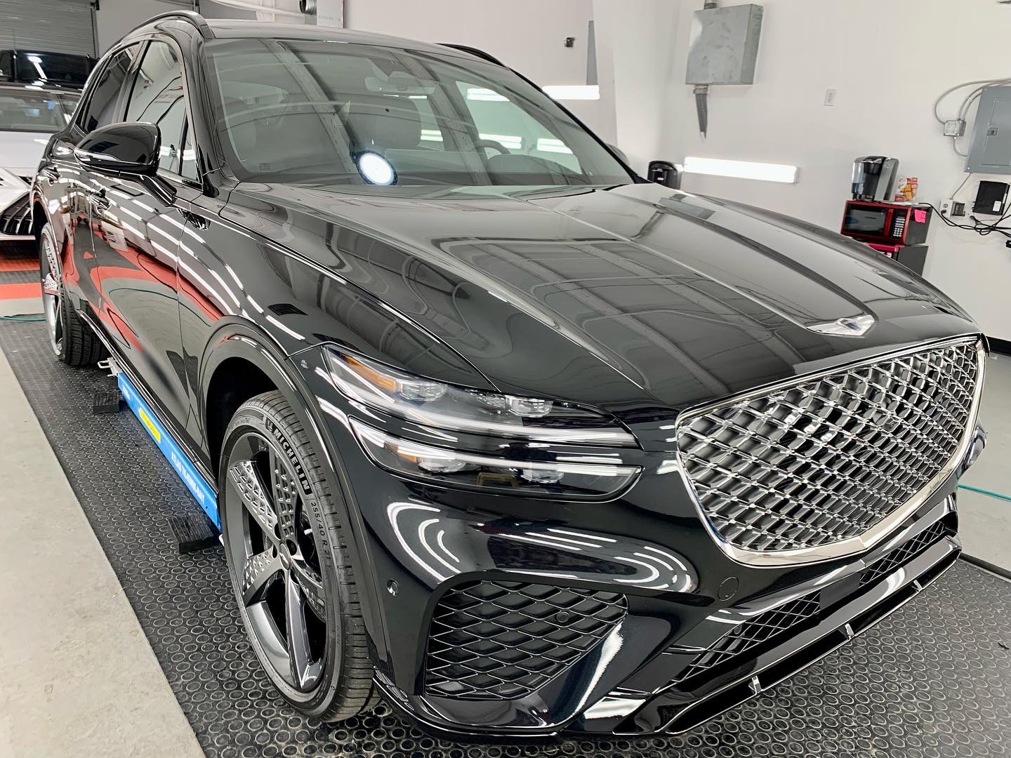 New Car Preparation of a 2022 Genesis G80