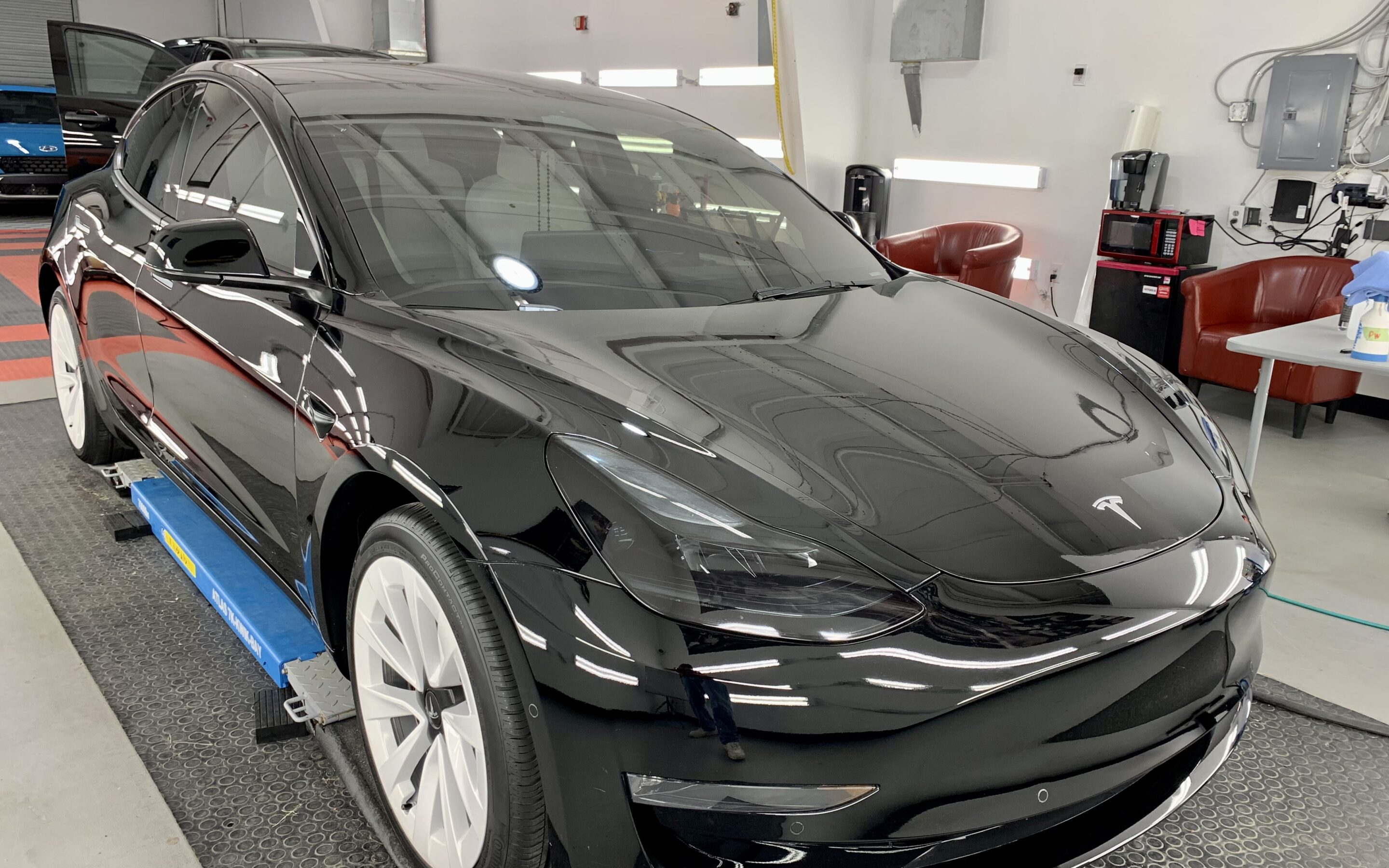 Ceramic Coating of a 2022 Tesla Model 3