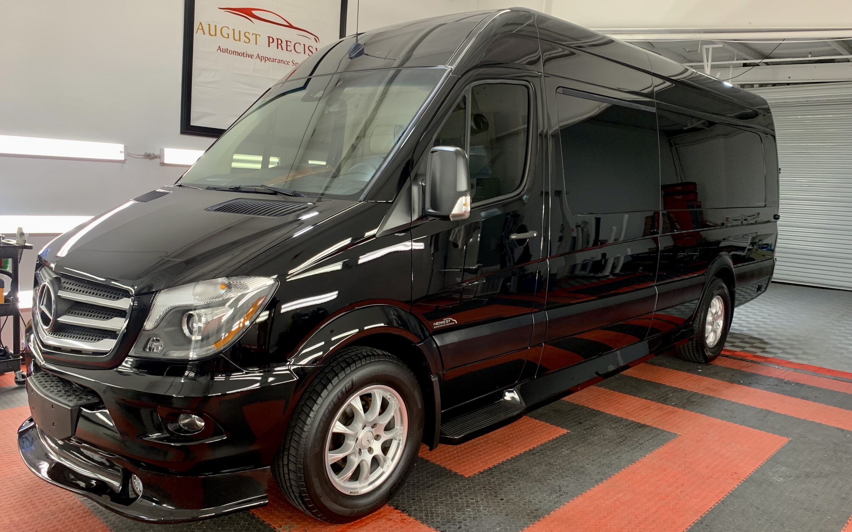 Ceramic Coating of a 2017 Mercedes Sprinter