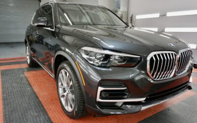 New Car Preparation of a 2022 BMW X5