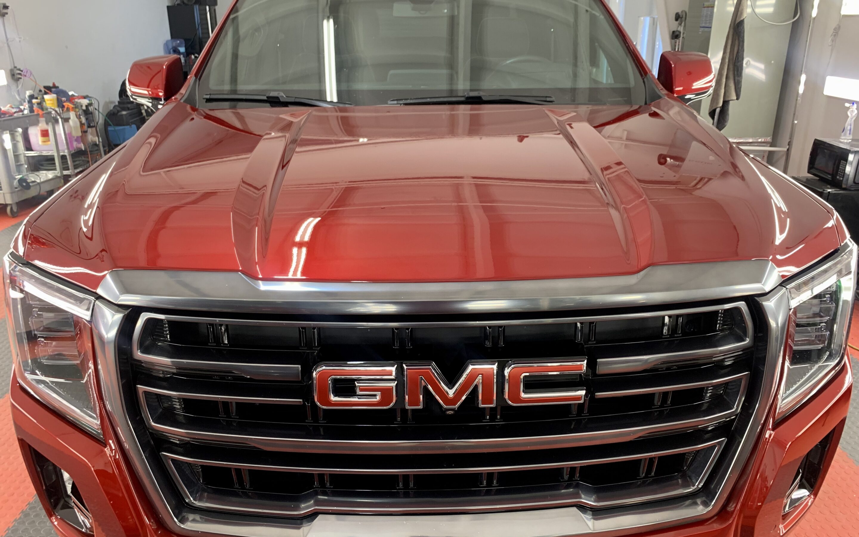 New Car Preparation of a 2022 Chevrolet Tahoe