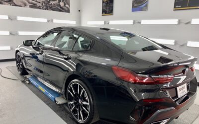 New Car Preparation of a 2022 BMW 8-Series