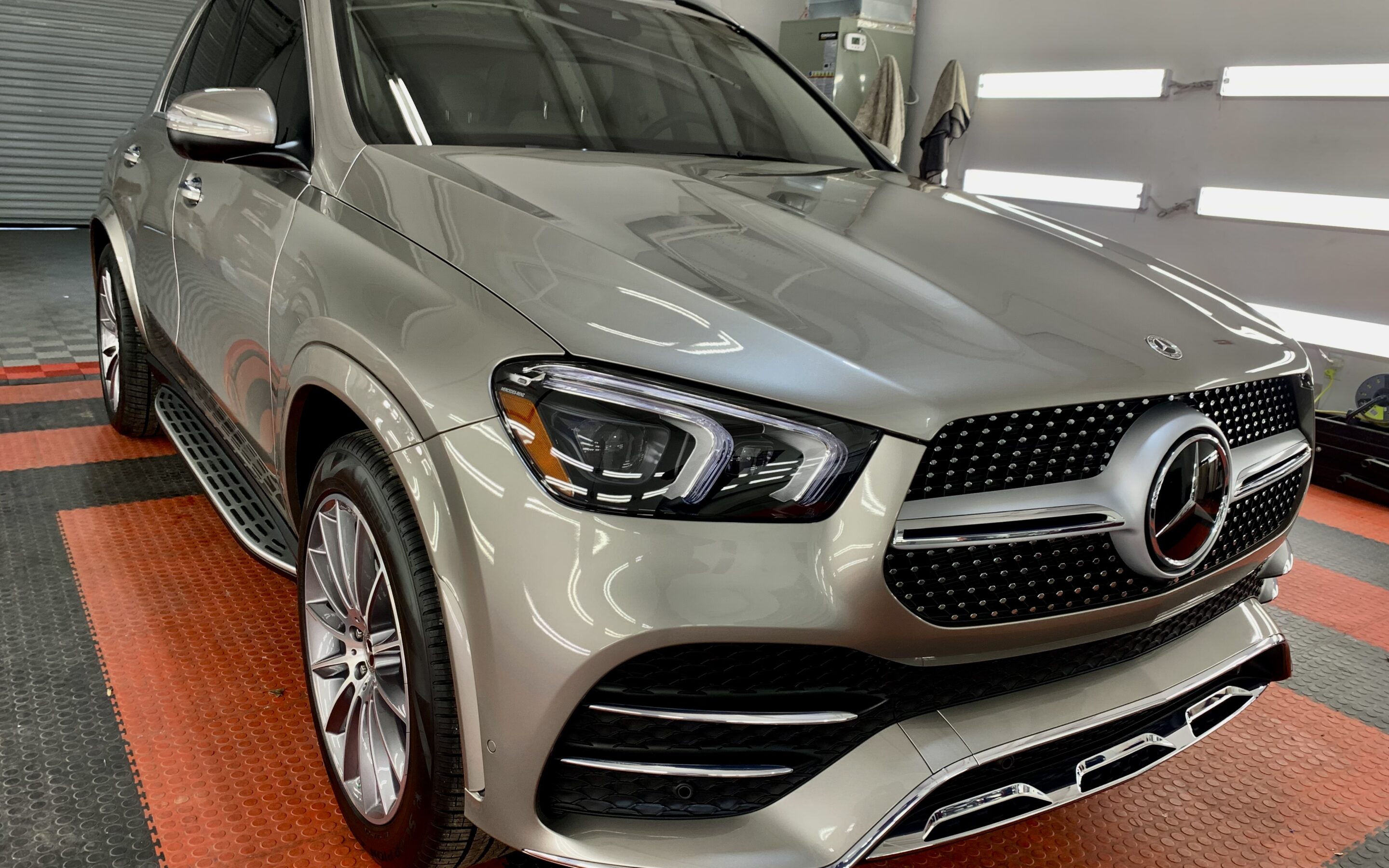 New Car Preparation of a 2022 Mercedes GLE-Class