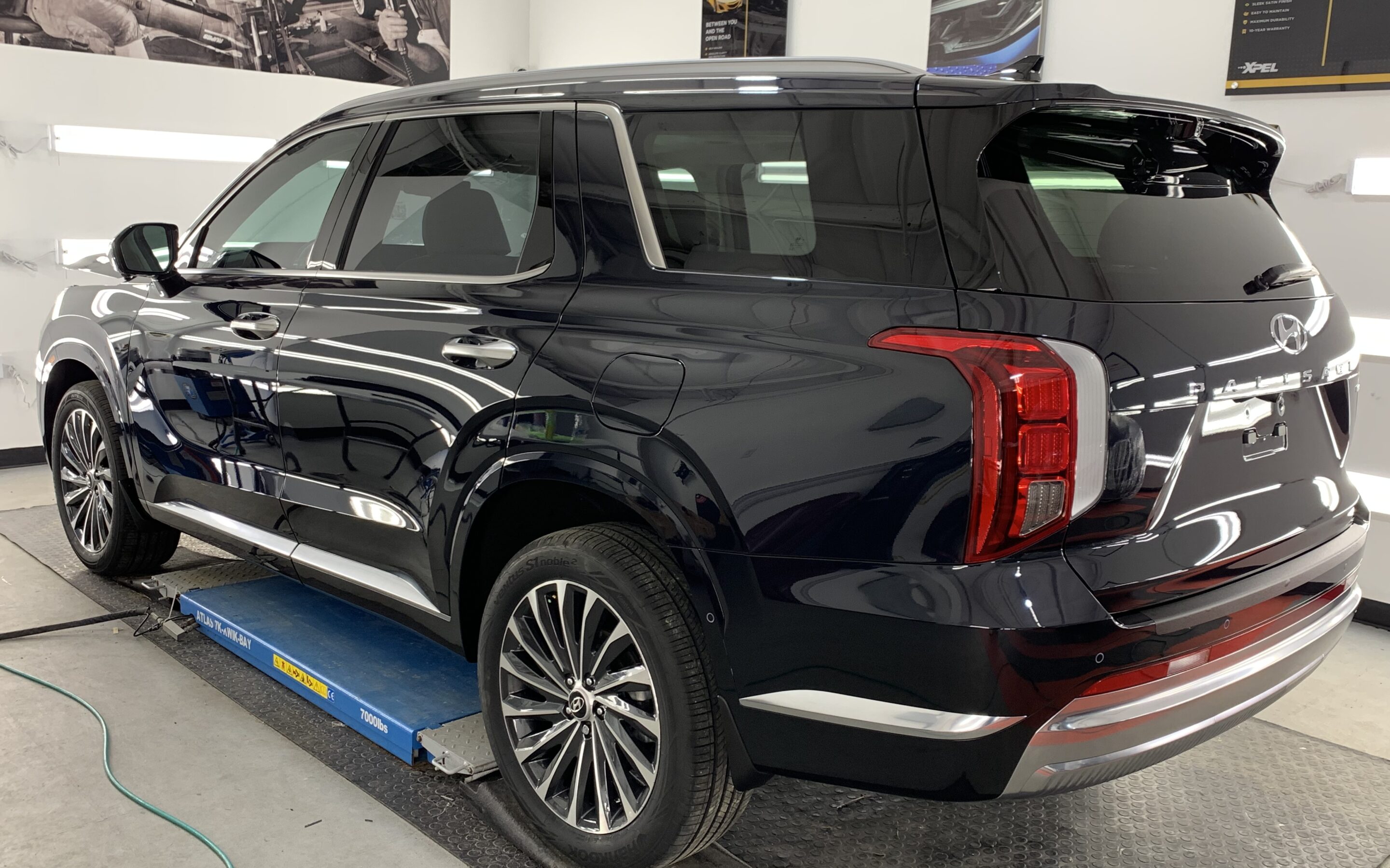 New Car Preparation of a 2022 Hyundai Palisade