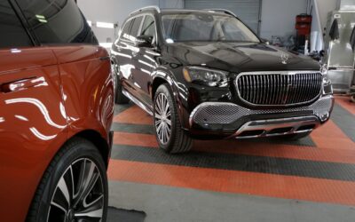 New Car Preparation of a 2022 Mercedes GLS-Class