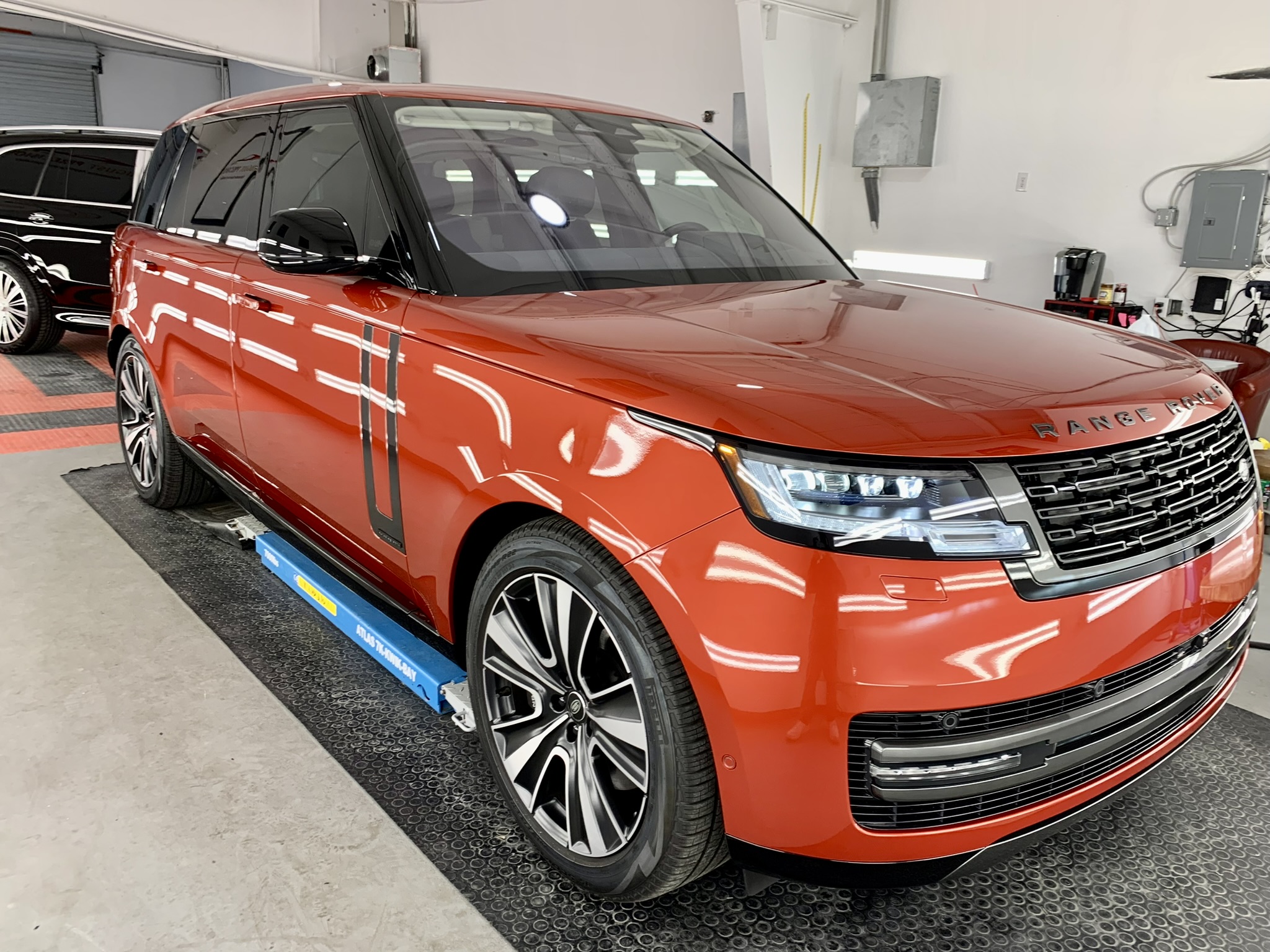 New Car Preparation of a Land Rover 2023