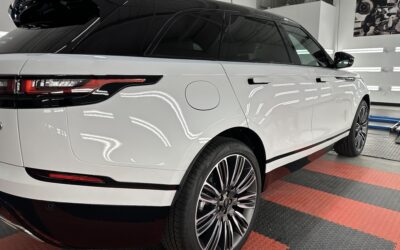 New Car Preparation of a 2023 Land Rover Range Rover