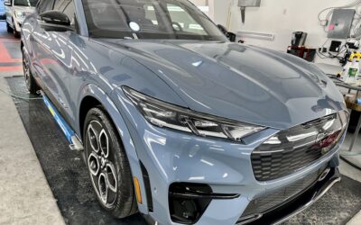 Paint Protection Film (PPF) of a 2023 Ford Mustang