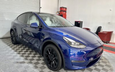 Ceramic Coating of a 2023 Tesla Model Y