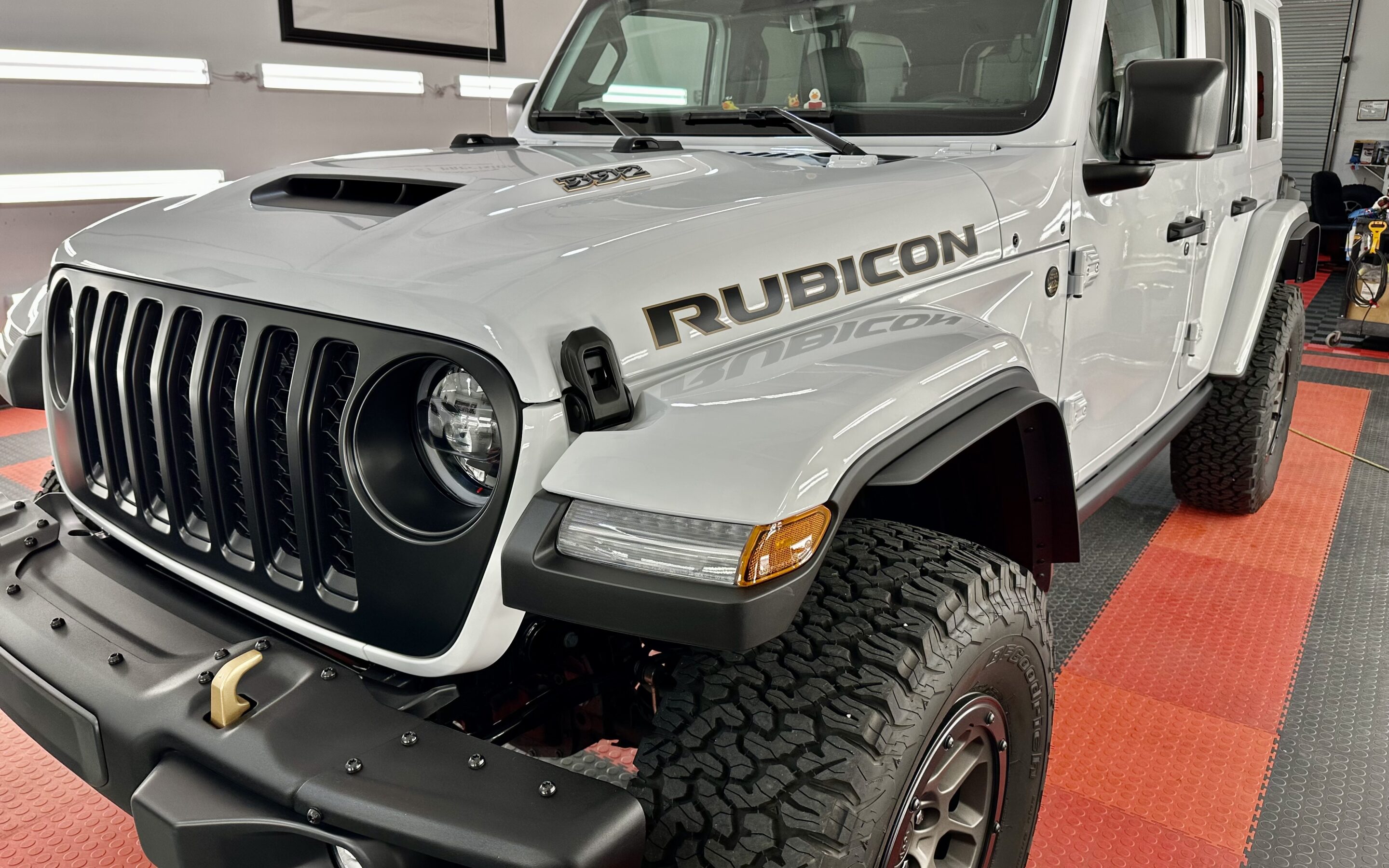 New Car Preparation of a 2023 Jeep Wrangler Rubicon