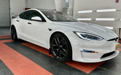 Ceramic Coating of a 2022 Tesla Model S