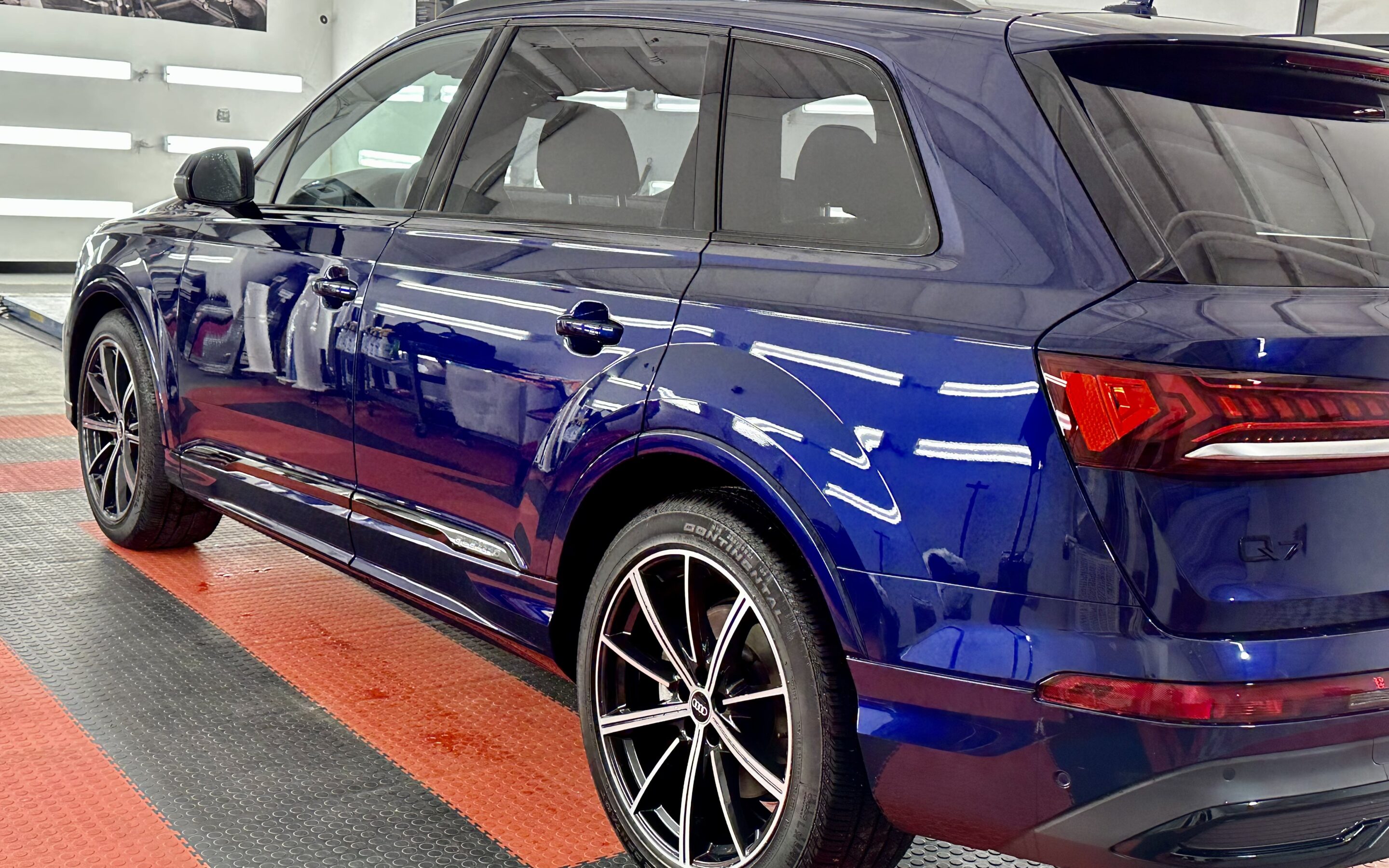 Paint Protection Film (PPF) of a 2021 Audi Q7