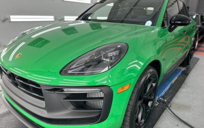 New Car Preparation of a 2023 Porsche Macan