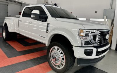 Ceramic Coating of a 2022 Ford F-Series Super Duty