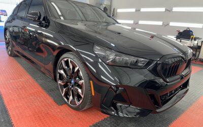 Paint Protection Film (PPF) of a 2024 BMW i5 M60