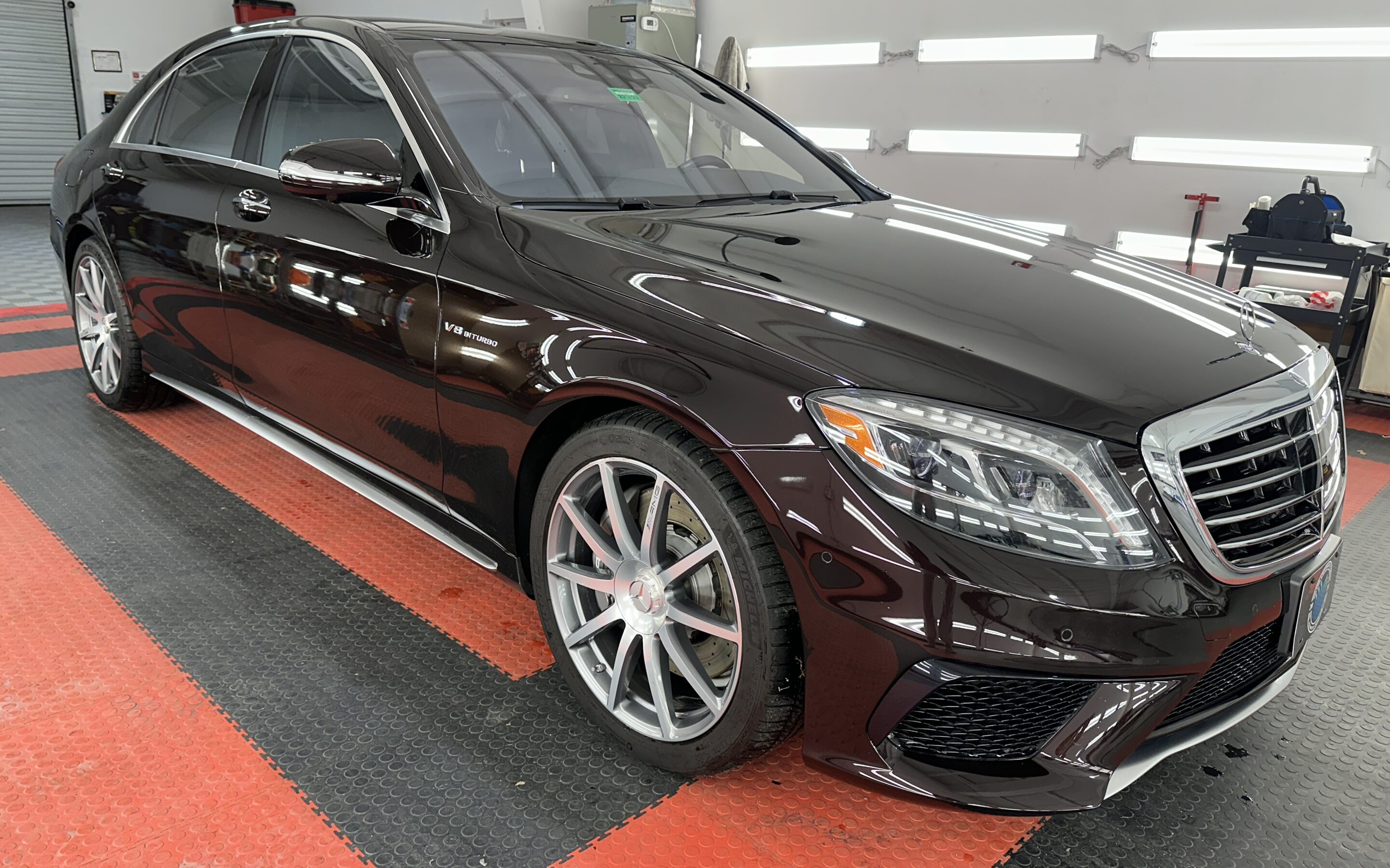 Ceramic Coating of a 2014 Mercedes S-Class