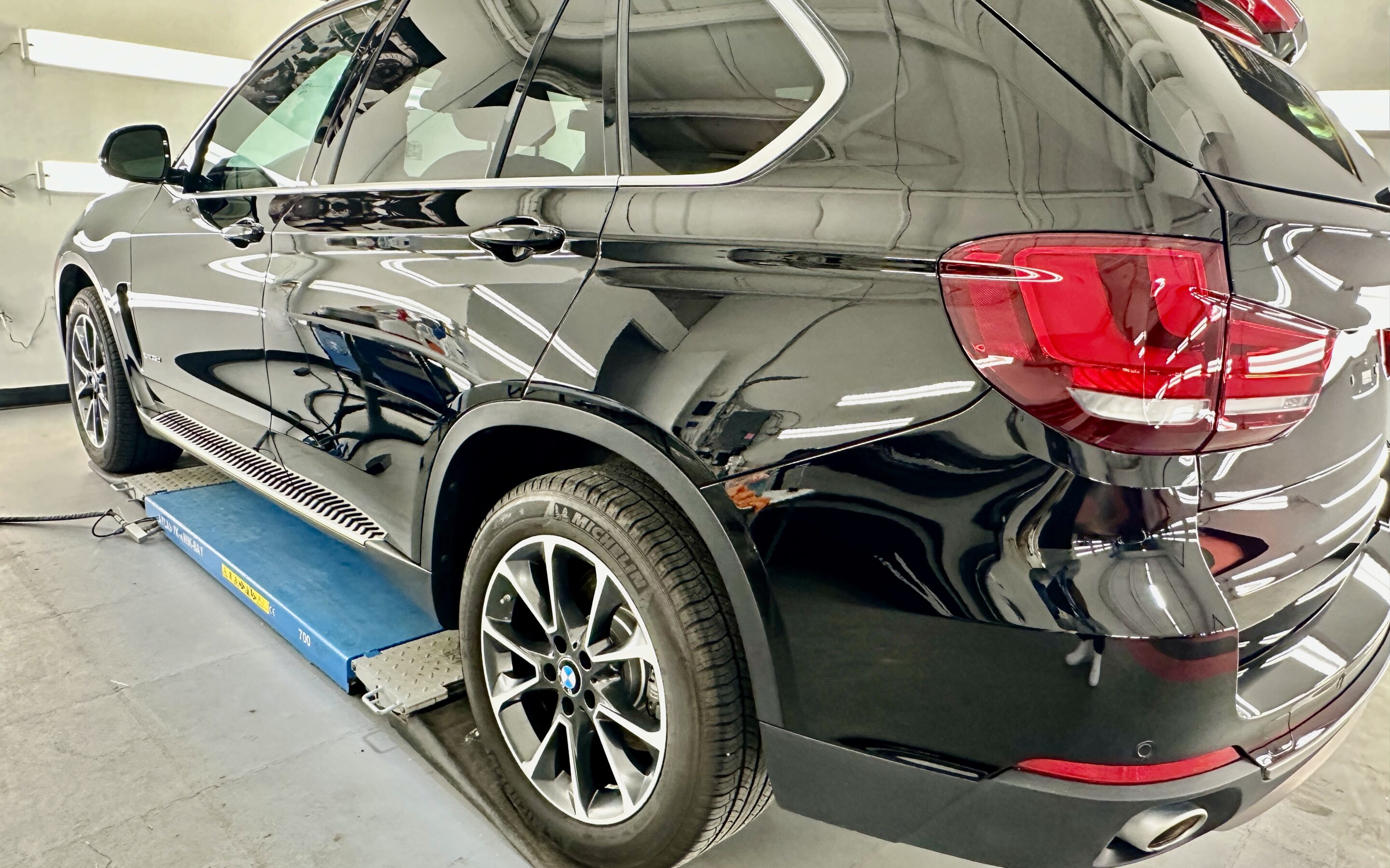 Paint Protection Film (PPF) of a 2018 BMW X5