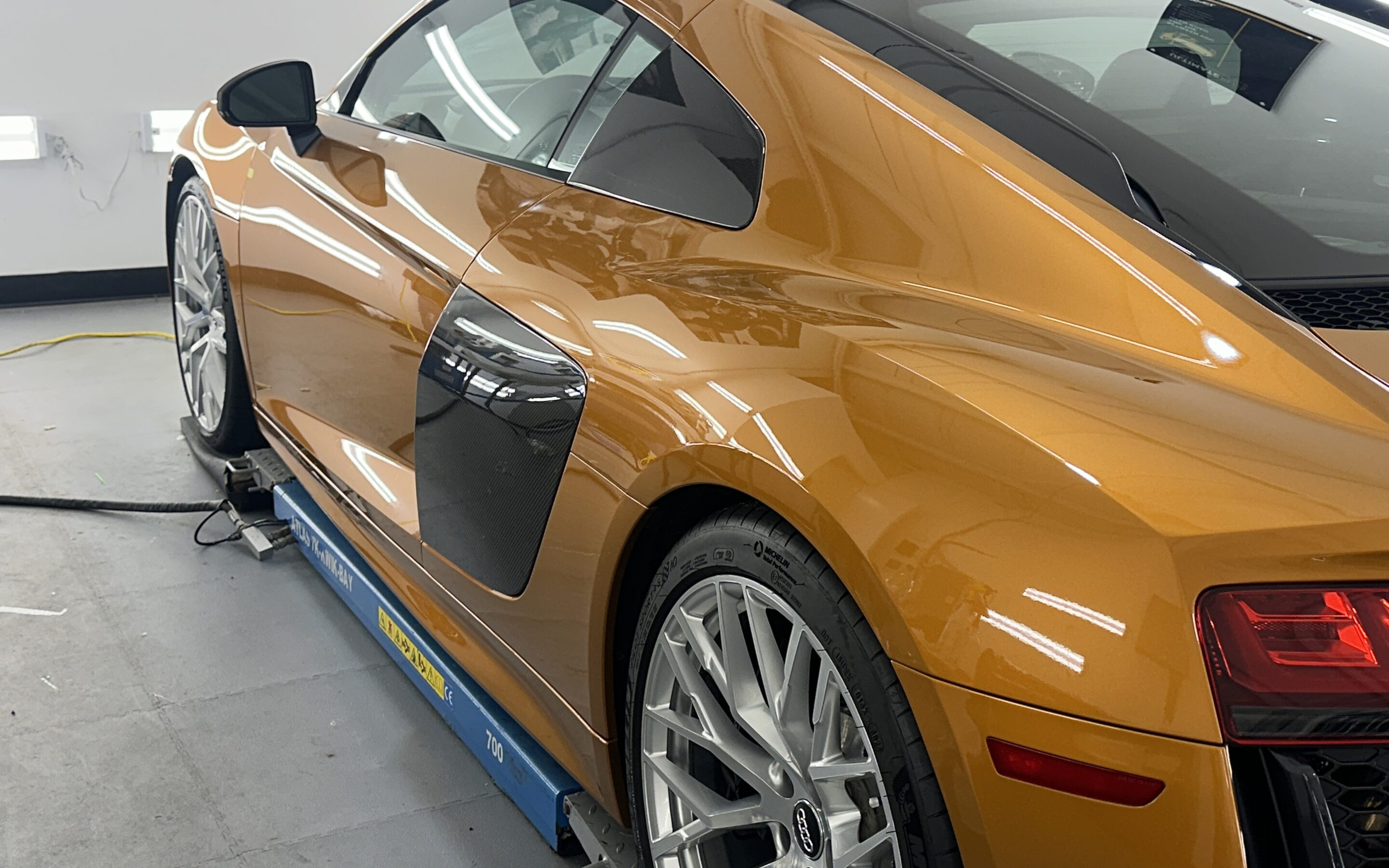 Paint Protection Film (PPF) of a 2016 Audi R8