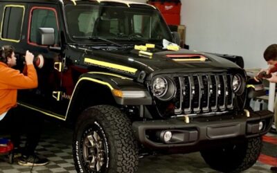 Jeep Wrangler Shines After Pro Paint Correction