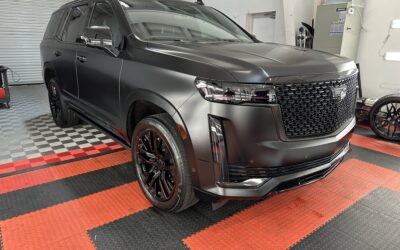 Escalade Perfection: PPF Brings a Mirror Finish