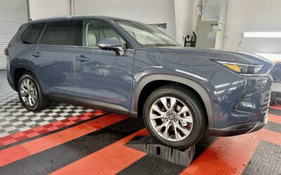Protecting a 2024 Toyota Grand Highlander with PPF