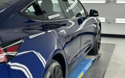 Expert Ceramic Coating Application on a 2023 Tesla Model 3