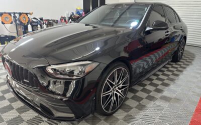 Mercedes-Benz Gets the VIP Wash Treatment at August Precision